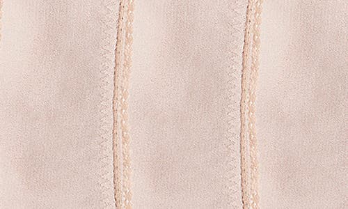 On Gossamer Mesh High Cut Thongs, Set Of 5 In Champagne