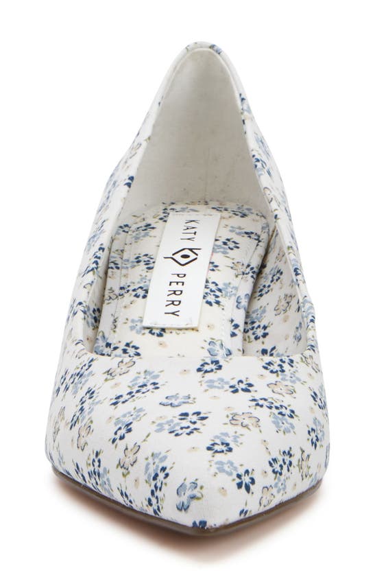 Katy Perry The Golden Pointed Toe Pump In Navy Multi