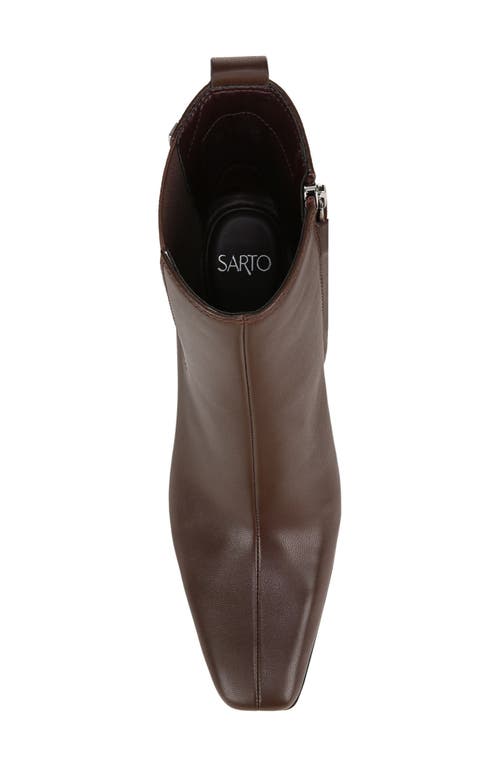 Shop Sarto By Franco Sarto Flexa Blis Bootie In Dark Brown