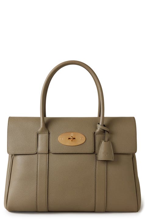 Bayswater Pebbled Leather Satchel