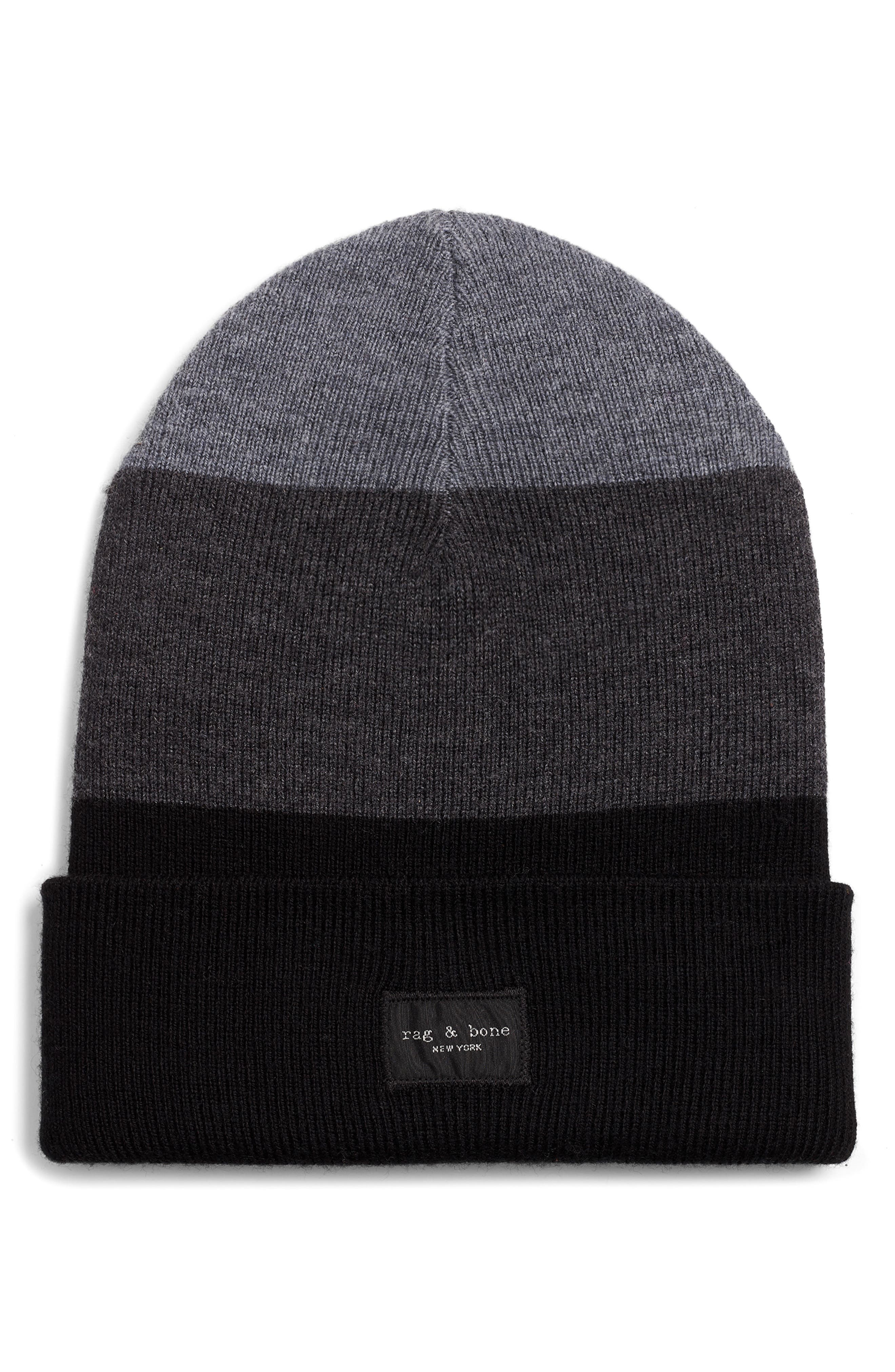 Rag Bone Addison Stripe Beanie Nordstrom
