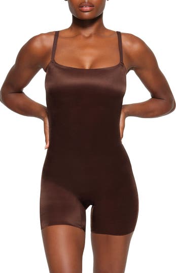 Track Barely There Low Back Mid Thigh Bodysuit - Sienna - 3X at Skims