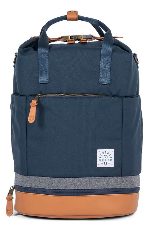 Shop Product Of The North Avalon Sustainable Convertible Diaper Backpack In Navy