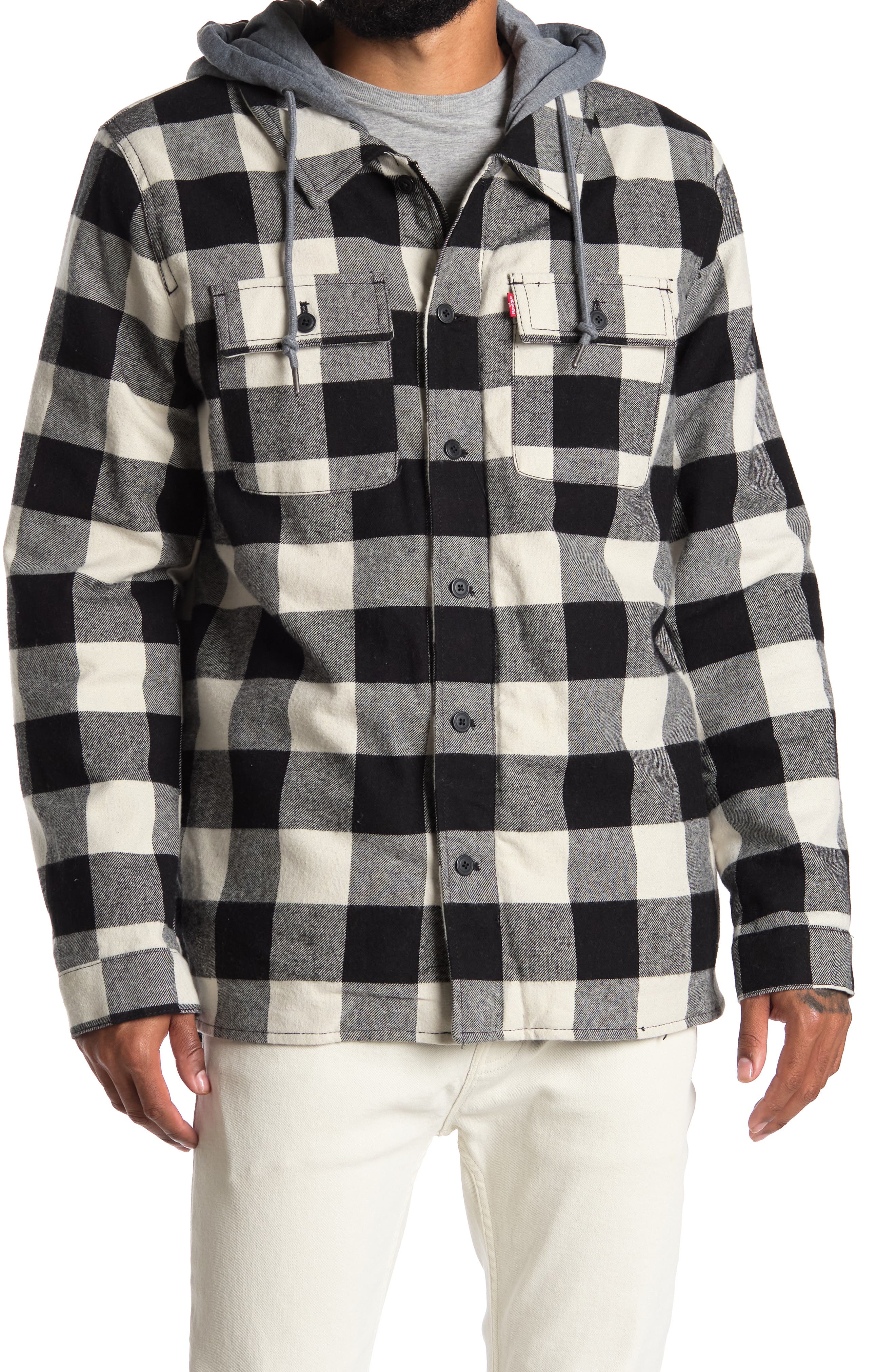 men's checkered jacket