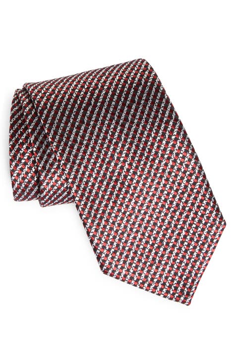 Paglie Stripe Jacquard Silk Tie