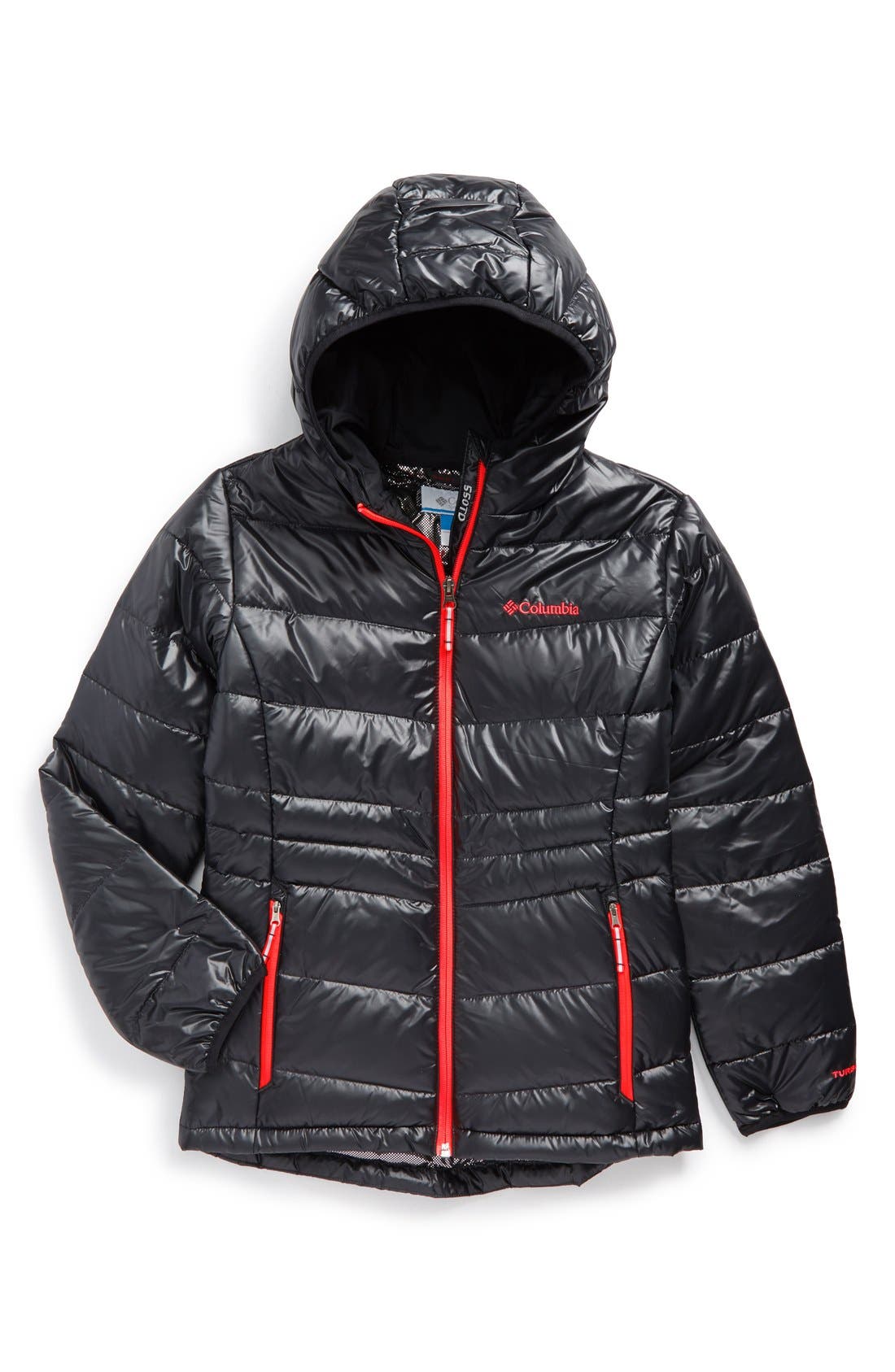 Columbia 'Gold 550 TurboDown™' Water Resistant Jacket (Little Girls