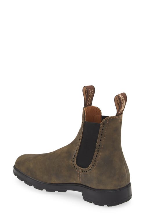 Blundstone Footwear Chelsea Boot In Rustic Brown