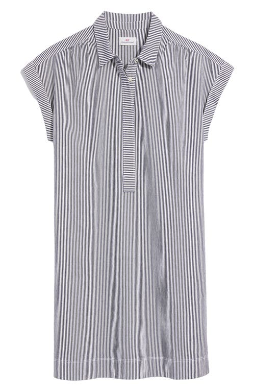 vineyard vines Stripe Denim Shirtdress in Navy