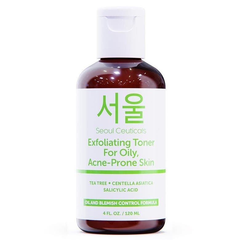 Shop Seoul Ceuticals Korean Skincare Exfoliating Toner For Oily, Acne-prone Skin In Clear