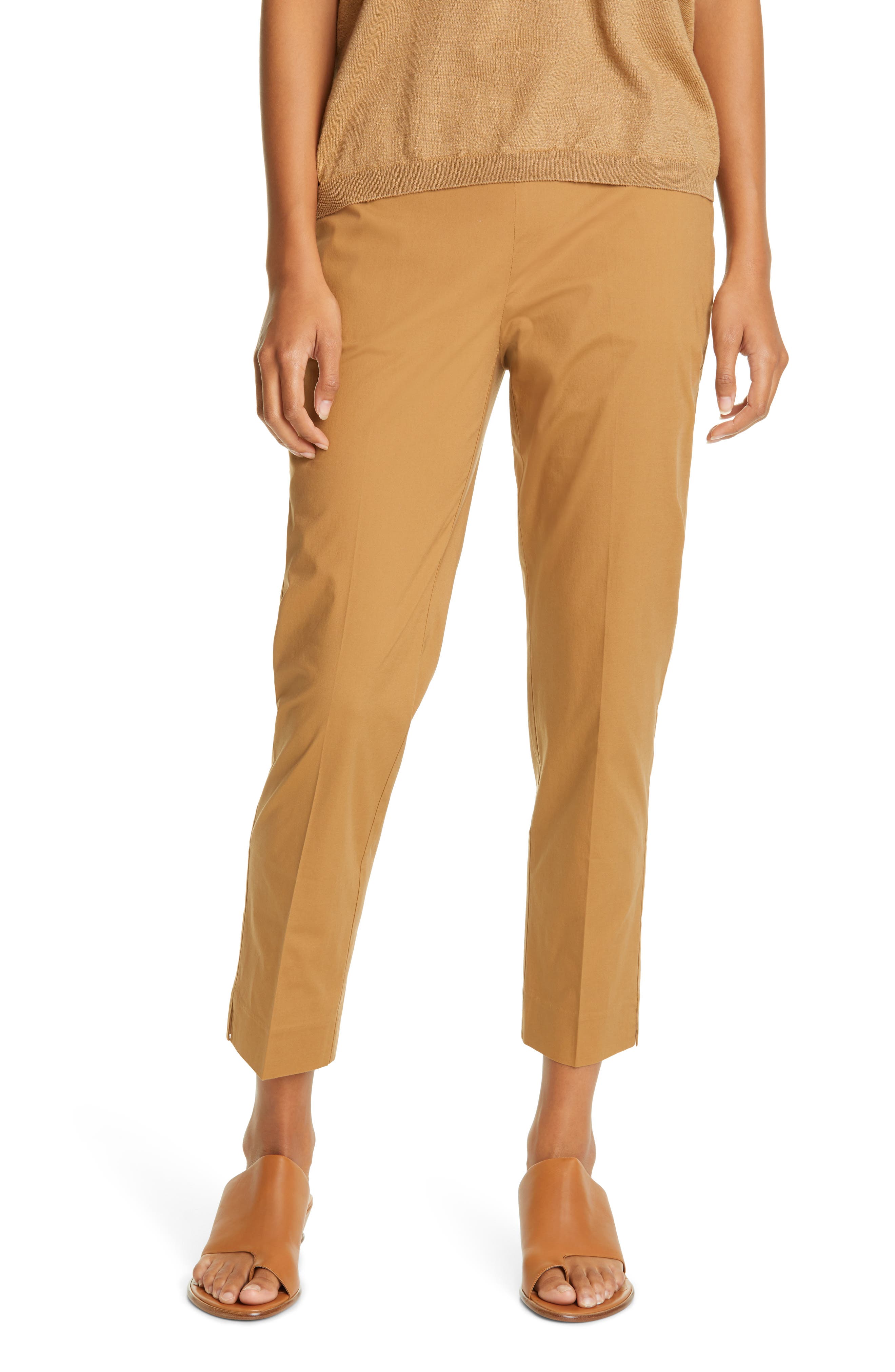 eileen fisher tapered ankle pant
