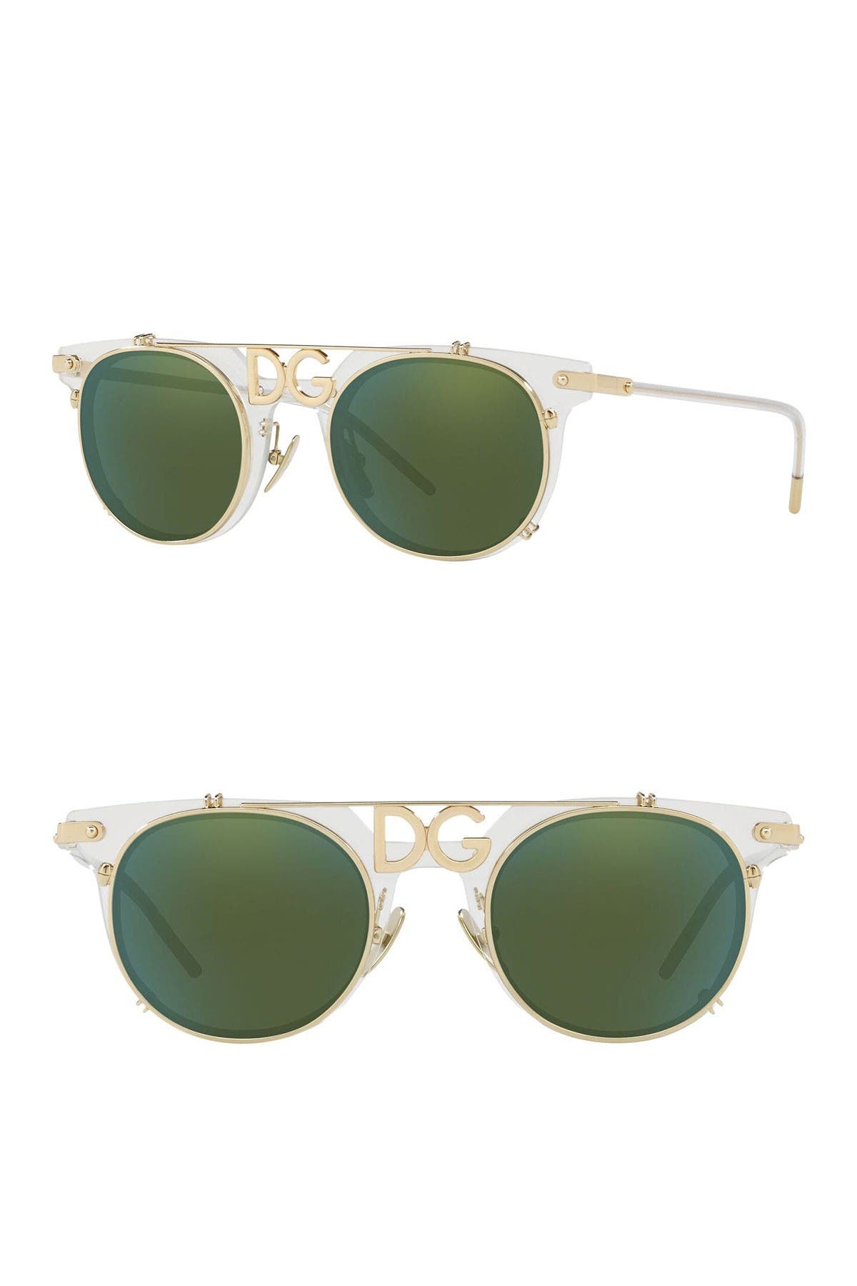 Dolce \u0026 Gabbana | 49mm Round Sunglasses 