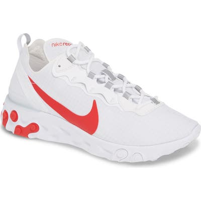 Nike React Element 55 Se Sneaker, White