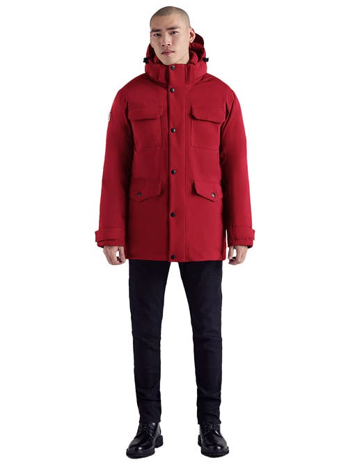 Shop Triple F.a.t. Goose Down Parka In Red