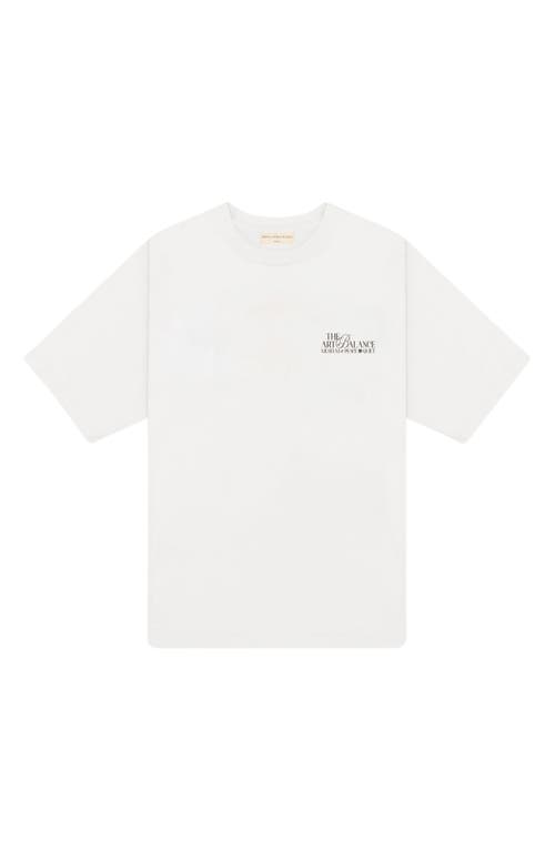 Art of Balance Graphic T-Shirt in White