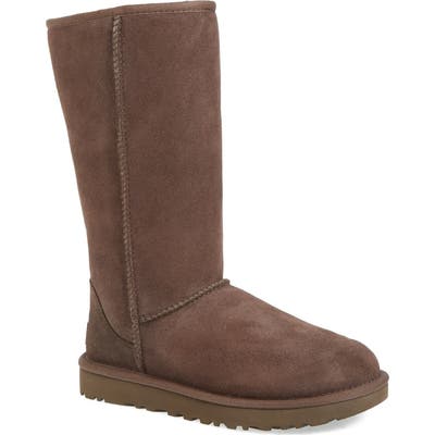 UGG Classic Ii Genuine Shearling Lined Tall Boot, Brown