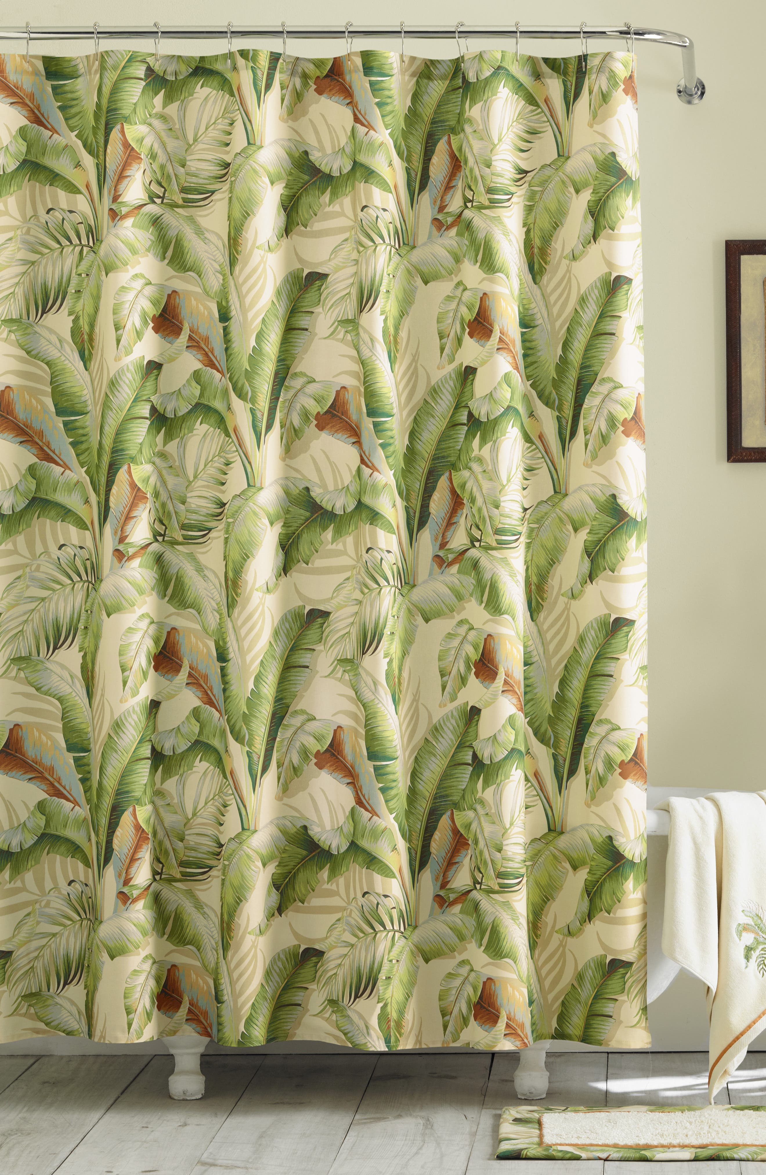UPC 883893534513 product image for Tommy Bahama Palmiers Shower Curtain in Green at Nordstrom | upcitemdb.com