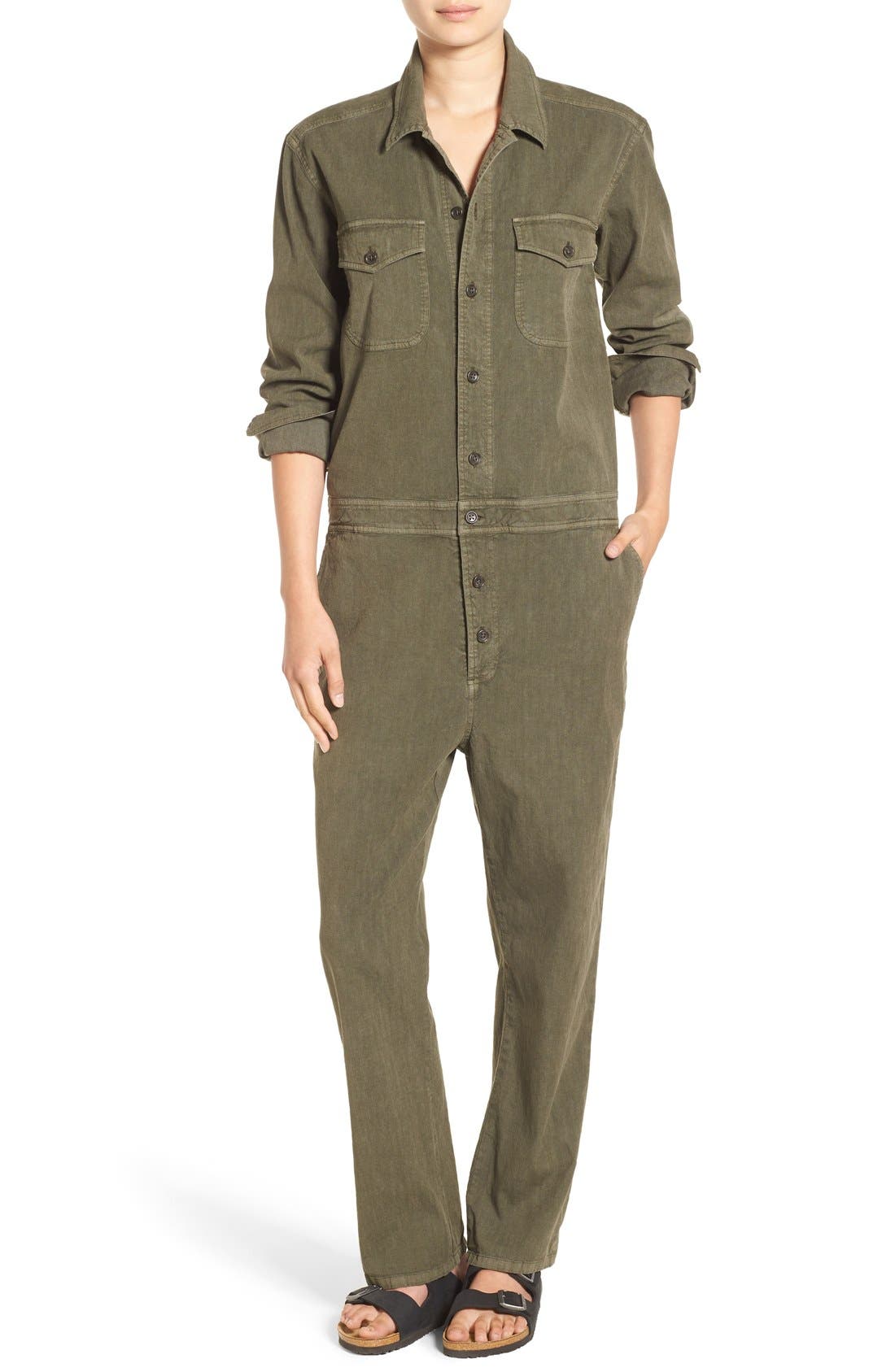 james perse linen jumpsuit