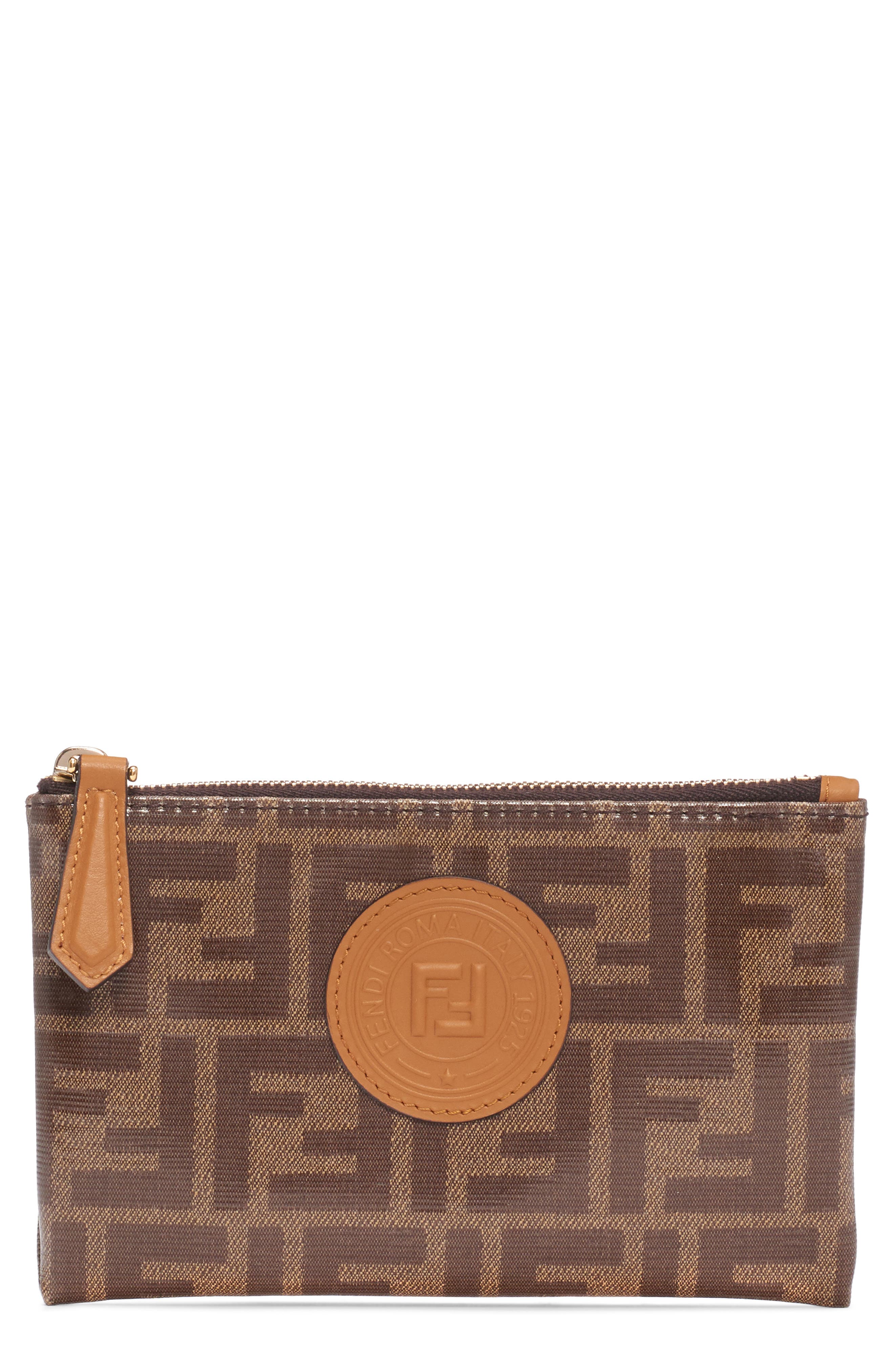 fendi flat pouch medium