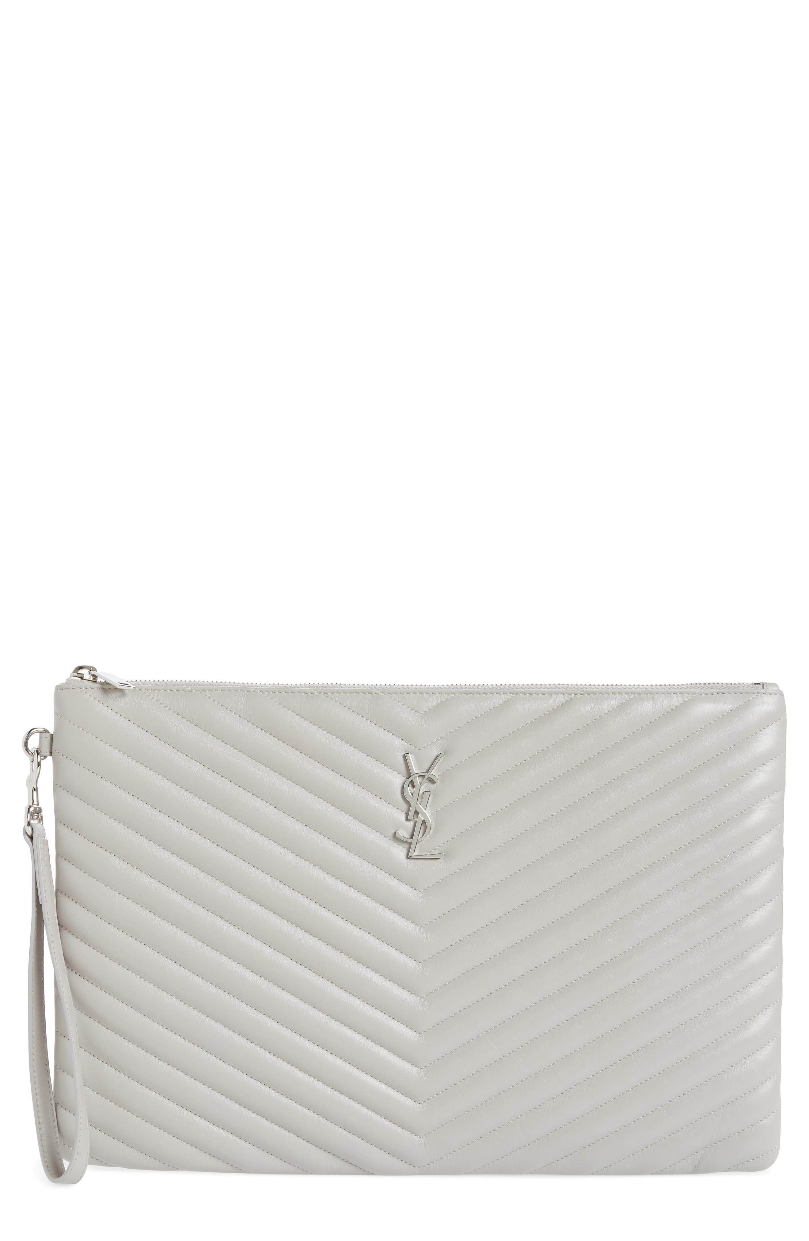 saint laurent monogram pouch