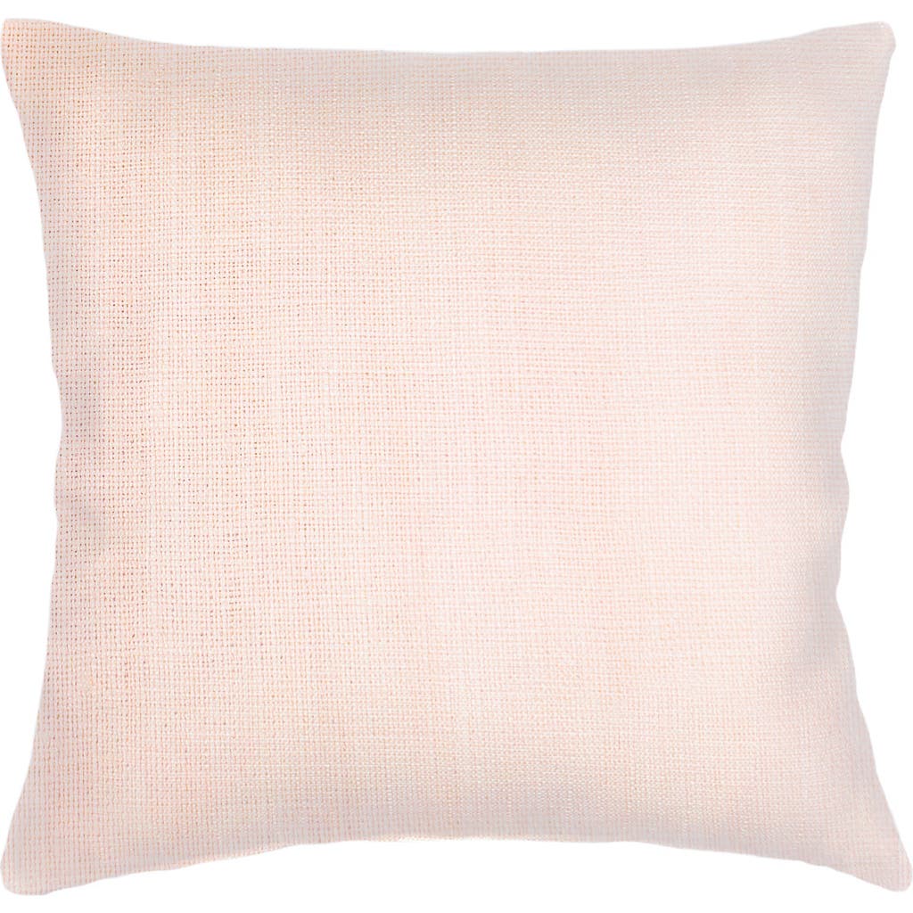 Anaya So Soft Linen Euro Pillow Down Insert In Light Pink
