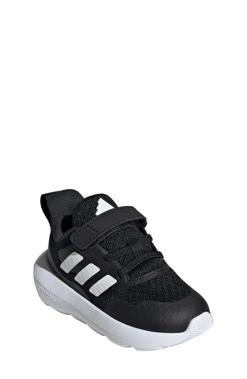 Shop Adidas Originals Adidas Kids' Fortarun 3.0 El Sneaker In Black/white/black
