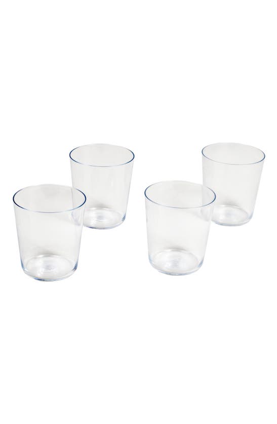 Tarhong 4-piece Tritan Glass Set In Transparent