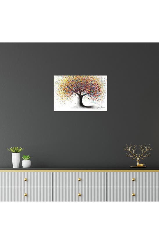 Icanvas Rainbow Soul Tree By Ashvin Harrison Canvas Wall Art In White-multi