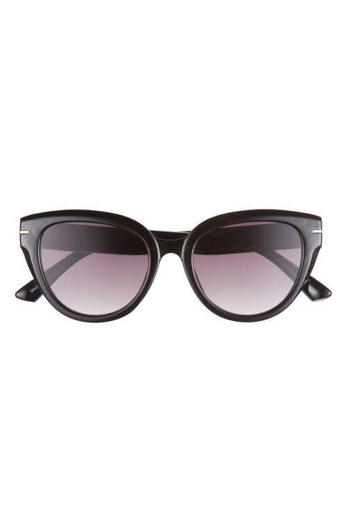 Shop Bp. 53mm Cat Eye Sunglasses In Black