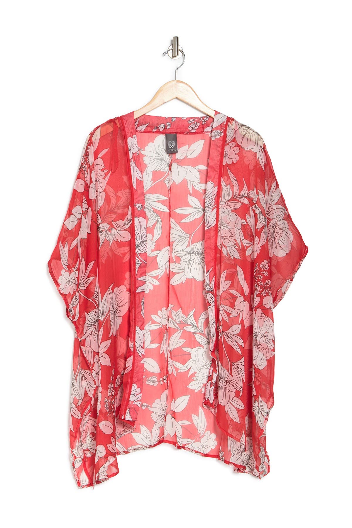 vince camuto sheer kimono