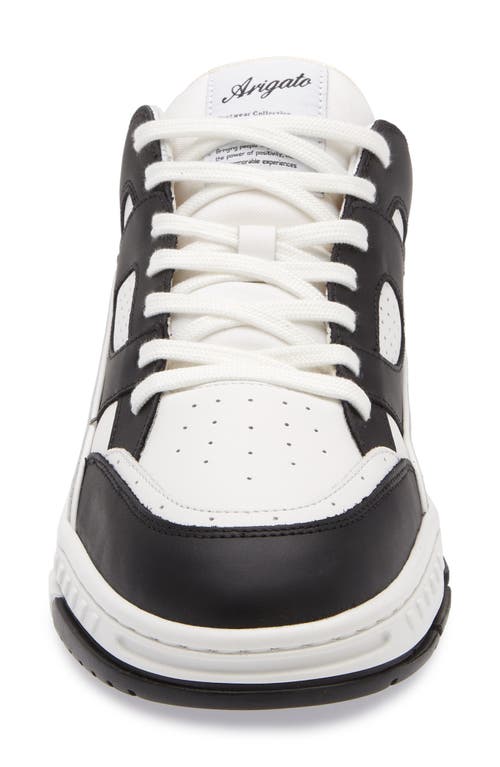 Axel Arigato Area Lo Leather Low-top Sneakers In White/black