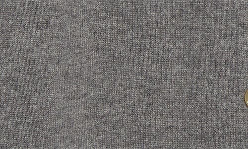 Totême Raglan Sleeve Cashmere Shirt In Grey Melange
