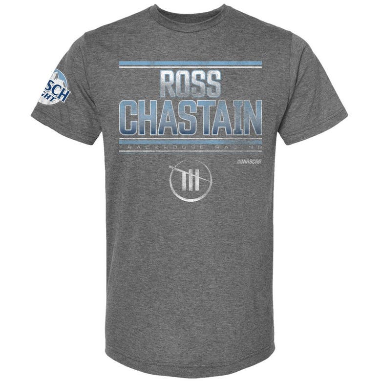 Shop Trackhouse Racing Team Collection Heather Charcoal Ross Chastain  Pole Sitter T-shirt