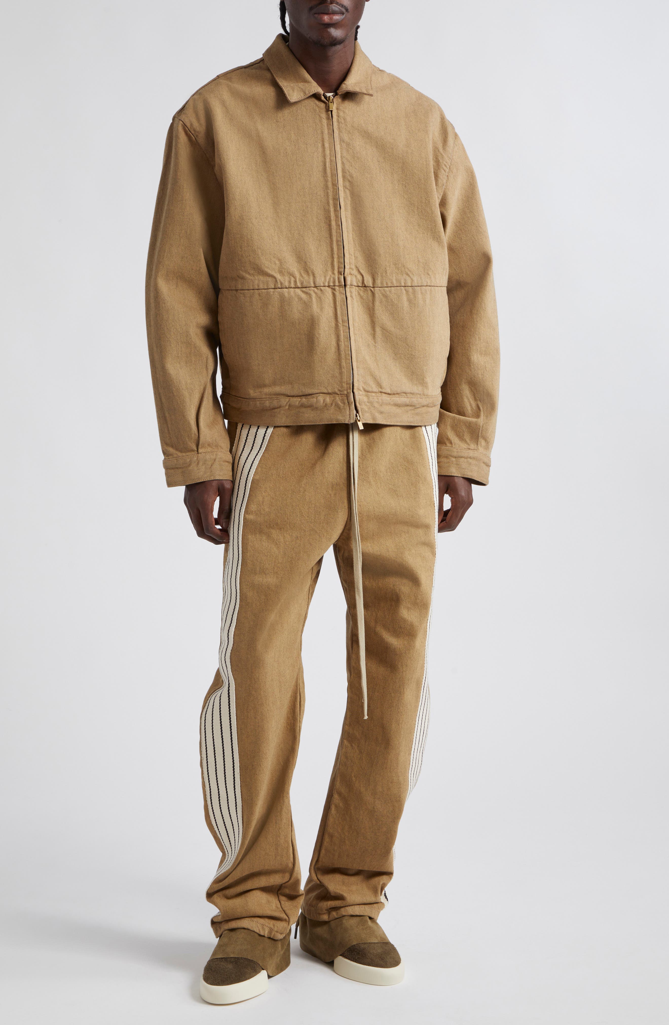 Fear of God Collection 8 Denim Chore Jacket in Deer | Smart Closet
