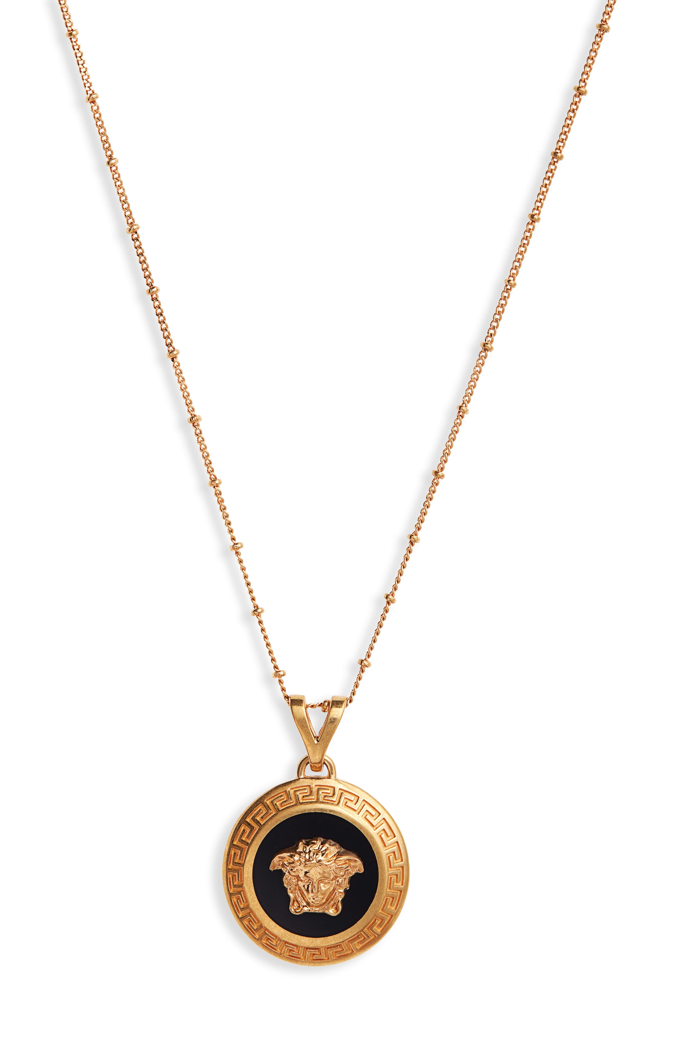 versace icon necklace