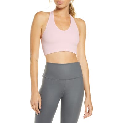 Free People Fp Movement Free Throw Crop Tank, Pink