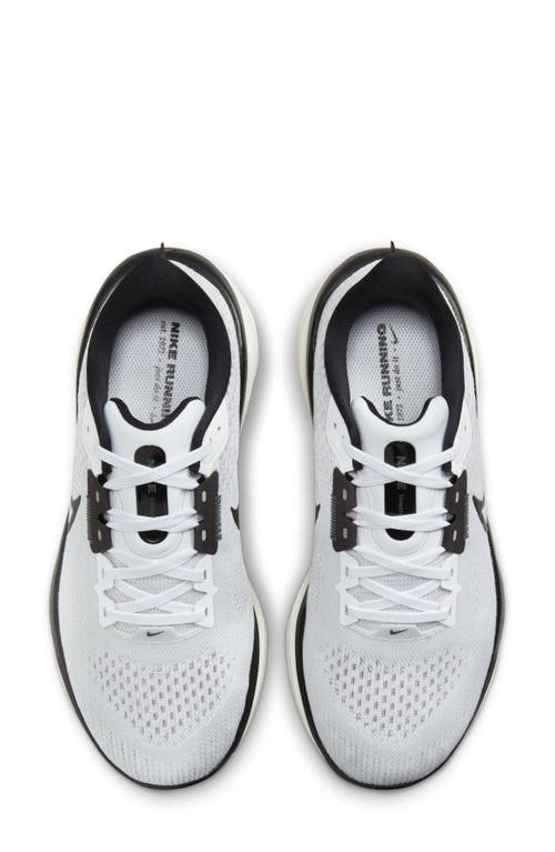 Shop Nike Vomero 17 Running Shoe In White/black/platinum