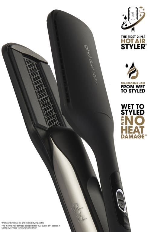 Shop Ghd Duet 2-in-1 Hot Air Styler Gift Set (limited Edition) $484 Value In Black