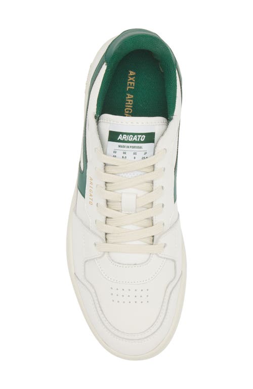 Shop Axel Arigato Dice-a Sneaker In White/green