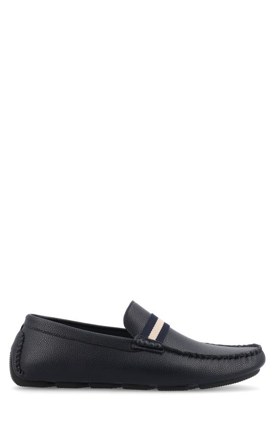 Vance Co. Griffin Tru Comfort Slip-on Driver In Blue