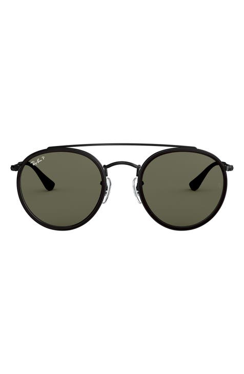 51mm Polarized Round Sunglasses