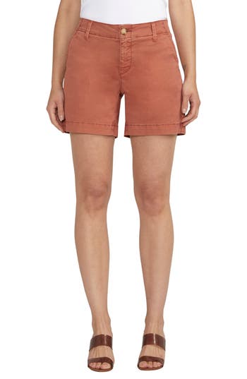Jag Women's Chino Shorts In Chutney