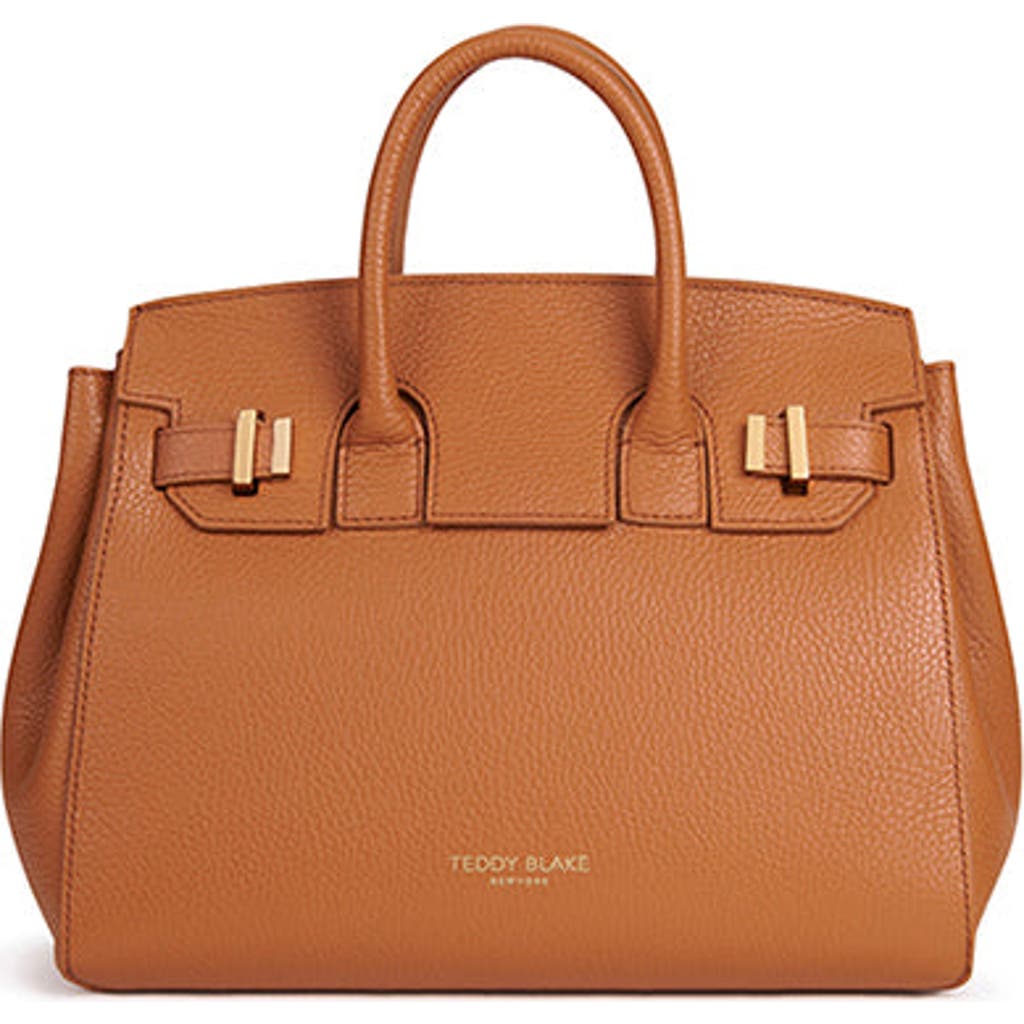 Teddy Blake Gigi Stampatto Gold 11" In Camel Brown