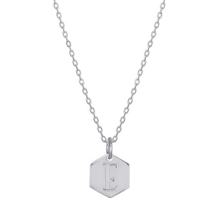 Stella + Ruby Monogram Initial Pendant Necklace