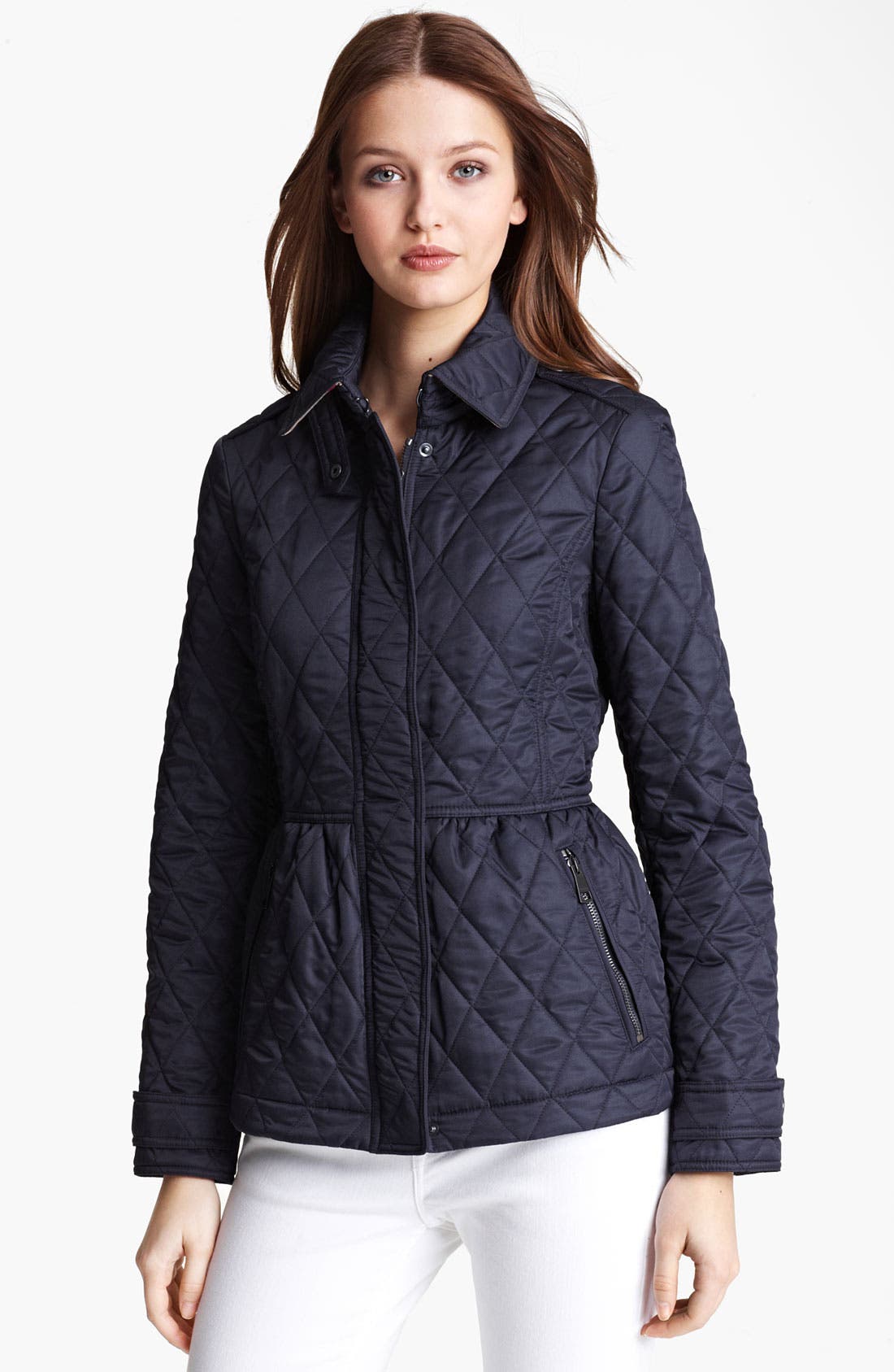 Burberry Brit 'Oakleigh' Quilted Jacket 