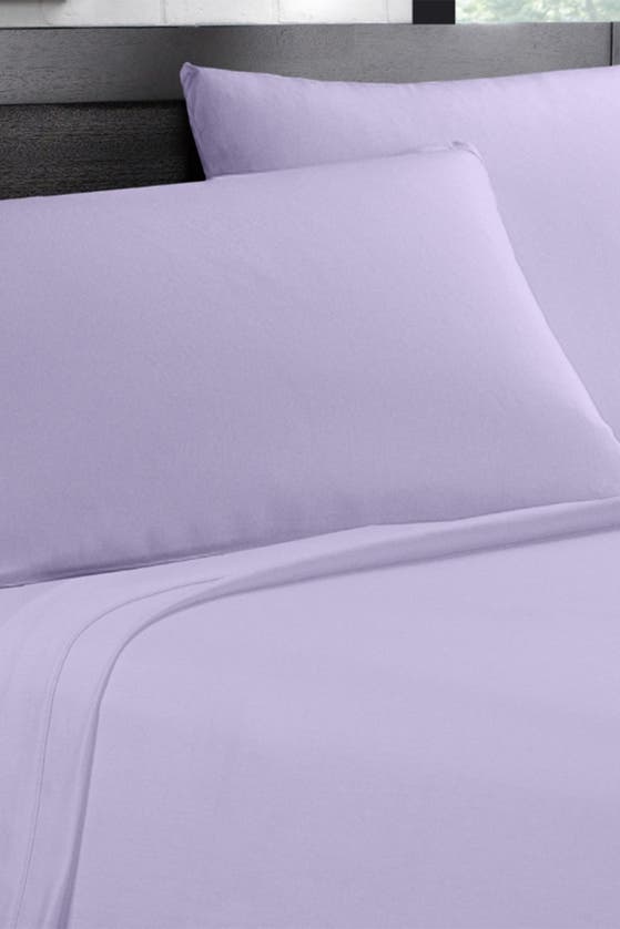 Ella Jayne Home Stone Cotton Sateen 500 Thread Count Sheet Set In Lilac