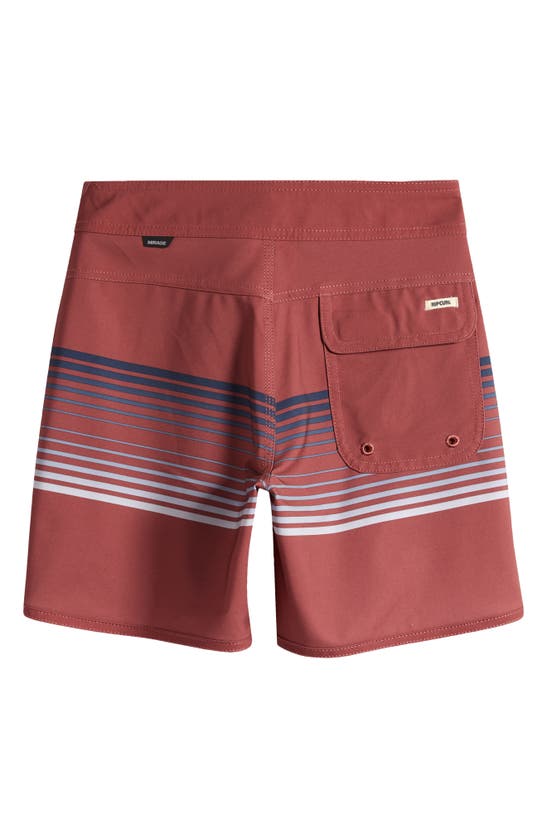 Shop Rip Curl Kids' Mirage Surf Revival Board Shorts In Apple Butter