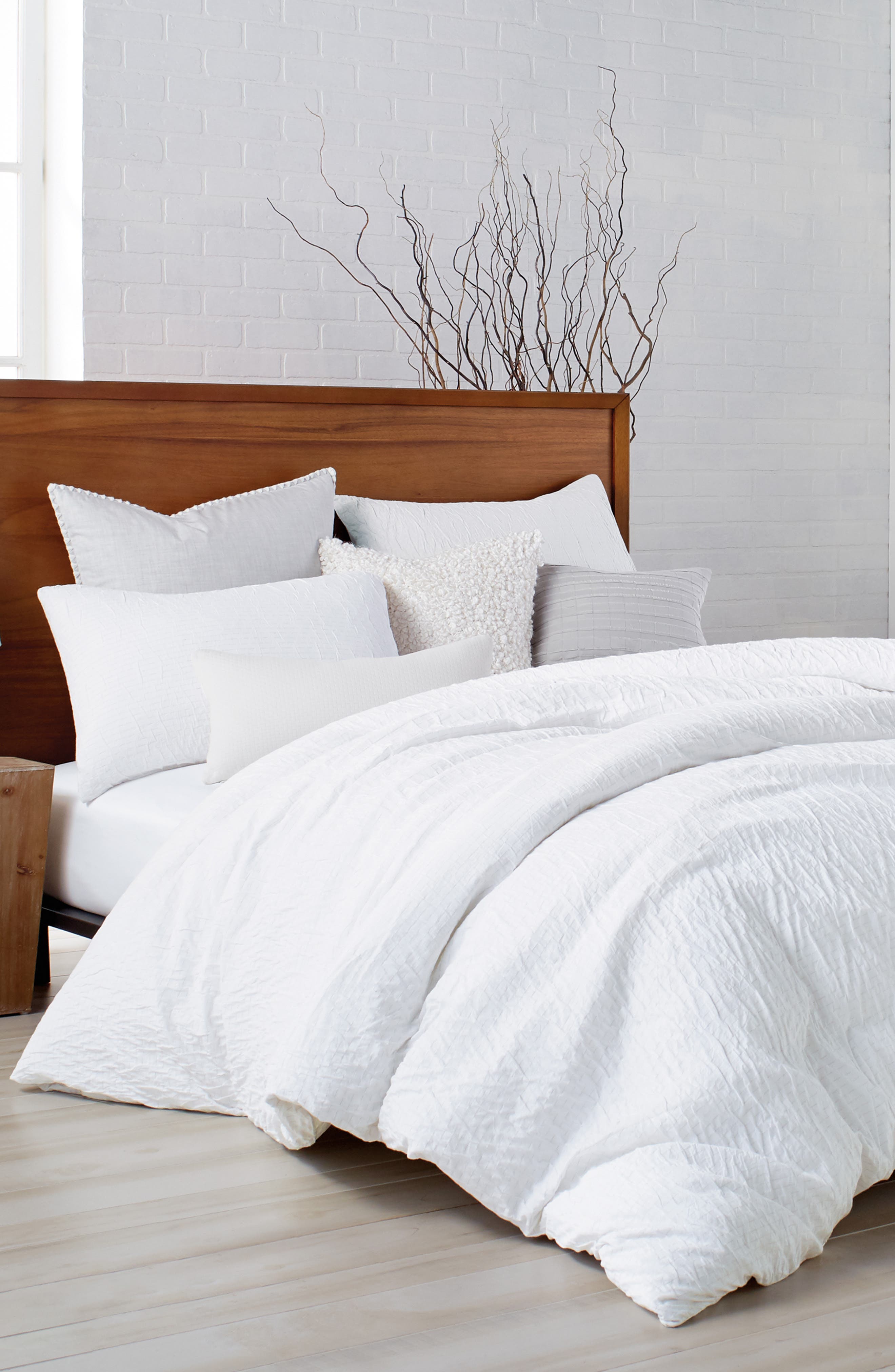 dkny pure crinkle duvet cover