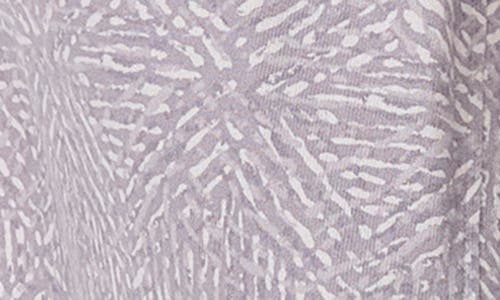 Splendid Print Robe In Painterly Geo