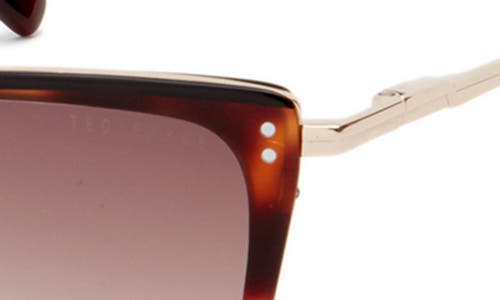Ted Baker London 56mm Square Sunglasses In Tortoise
