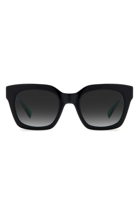 camryns 50mm gradient polarized square sunglasses